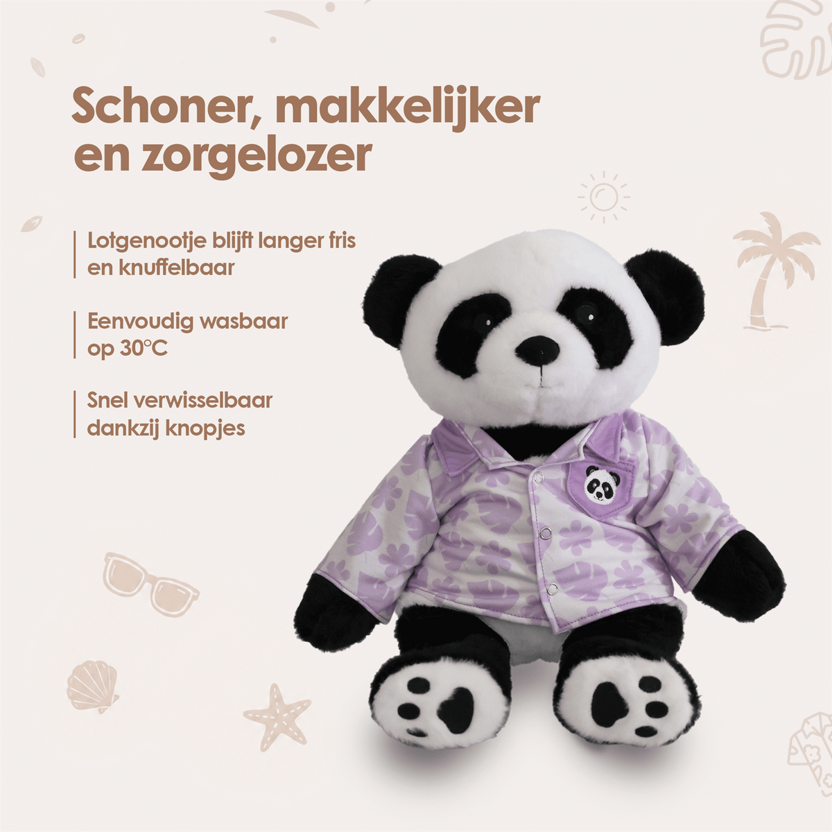 Panda Kleding Zomer Lotgenootje